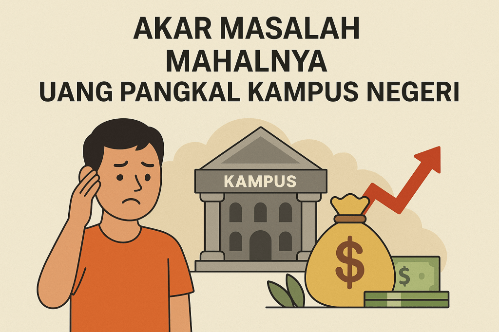 AKAR MASALAH MAHALNYA UANG PANGKAL KAMPUS NEGERI