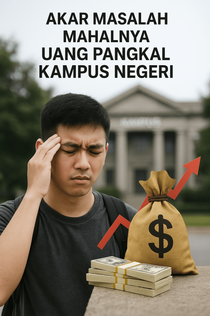 AKAR MASALAH MAHALNYA UANG PANGKAL KAMPUS NEGERI