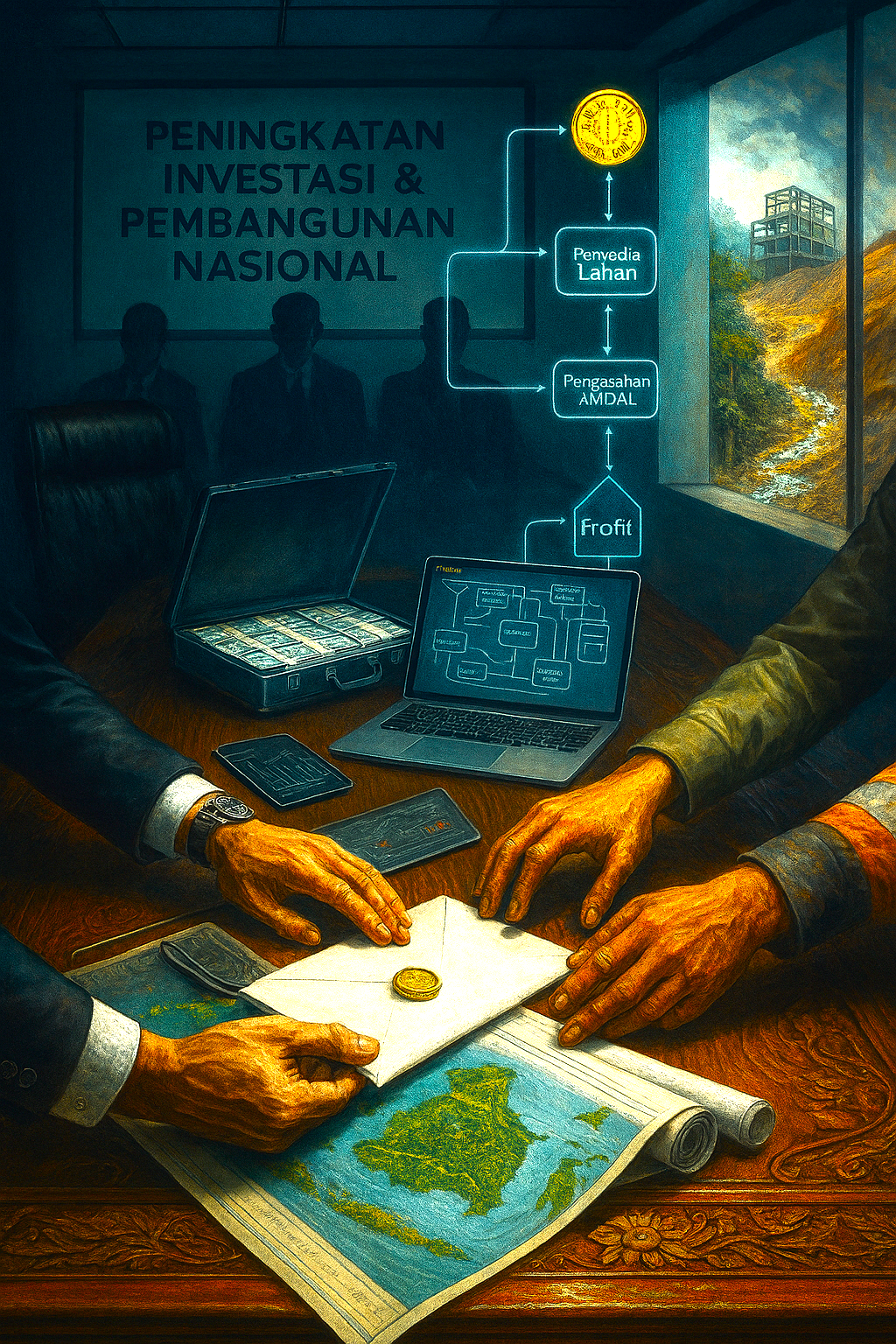 Membayar Suap di Indonesia: Korupsi Terstruktur di Sektor Sumber Daya Alam dan&nbsp;Konstruksi