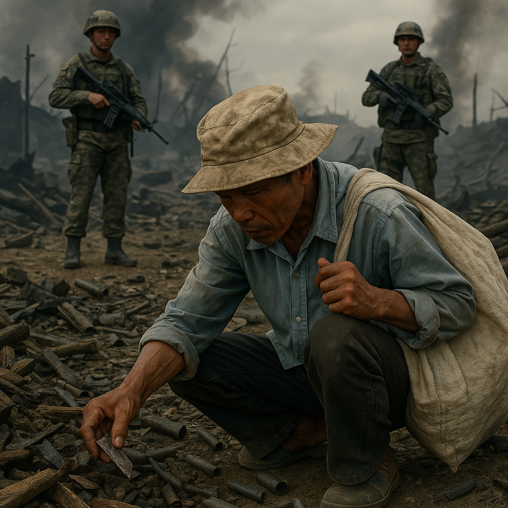 PEMULUNG AMUNISI DI GARUT