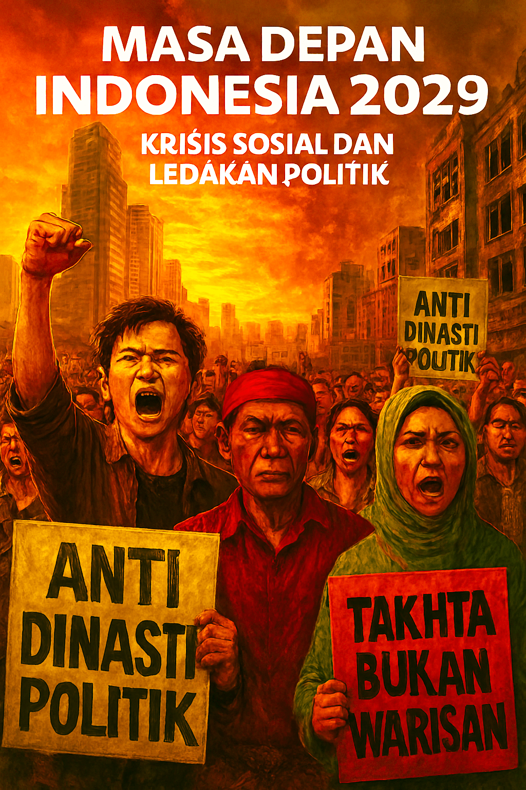 Masa Depan Indonesia 2029: Krisis Sosial dan Ledakan&nbsp;Politik