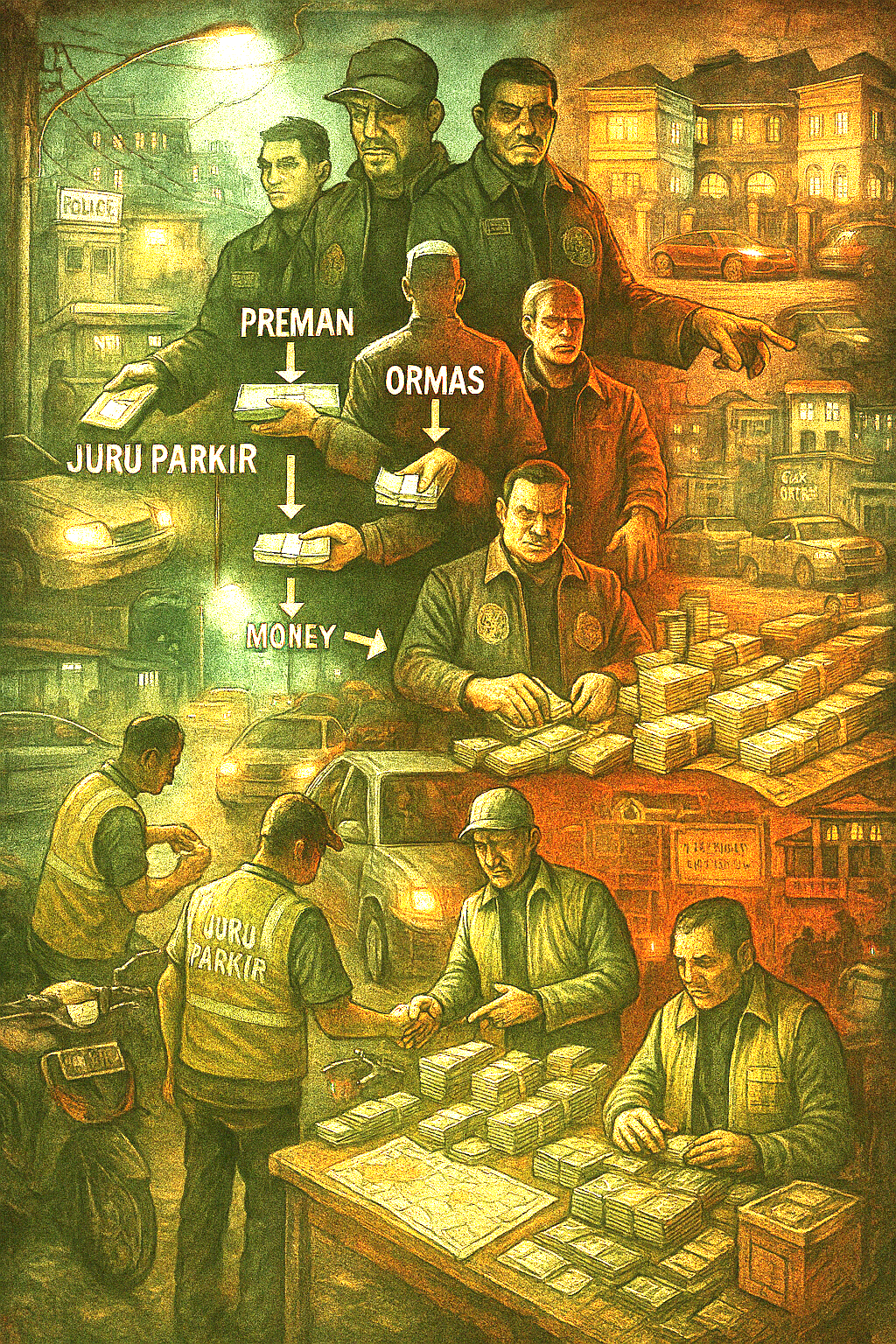 EKOSISTEM UANG KOTOR DI PARKIR LIAR&nbsp;JAKARTA