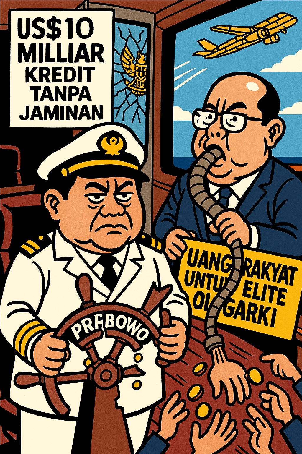 Bom Utang Danantara US$10 Miliar Gadai Kedaulatan&nbsp;Rakyat