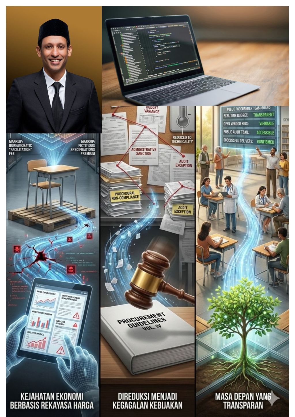 Korupsi Pengadaan, Markup, dan Masa Depan Bebas&nbsp;Korupsi