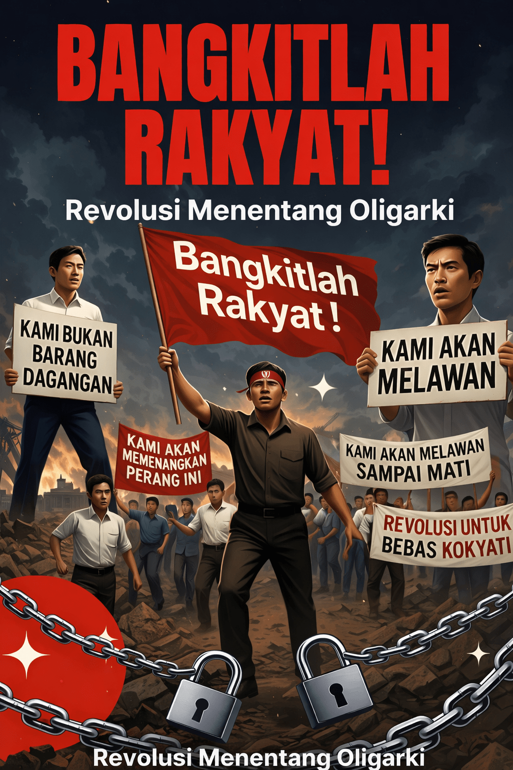 Waktunya Rakyat Bangkit: Menuju Revolusi Reformasi untuk Demokrasi Sejati di Indonesia